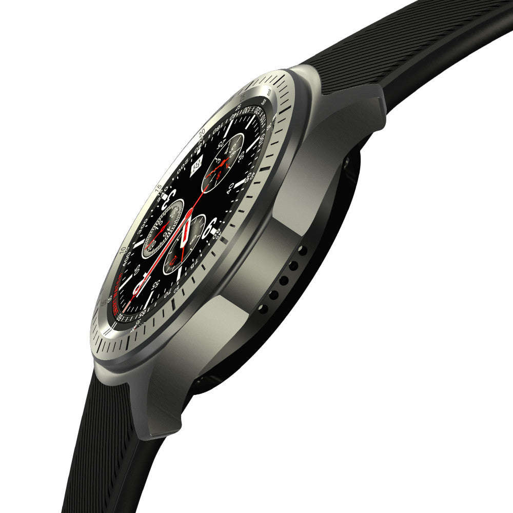 **REAL ANDROID** 5.1 3G Smartwatch-Phone MTK6580 1.3GHz Quad Core 8GB ROM With Pedometer