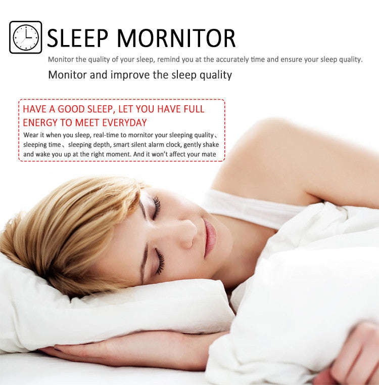 Waterproof Bluetooth Health & Fitness Tracker Sports Watch - Silver