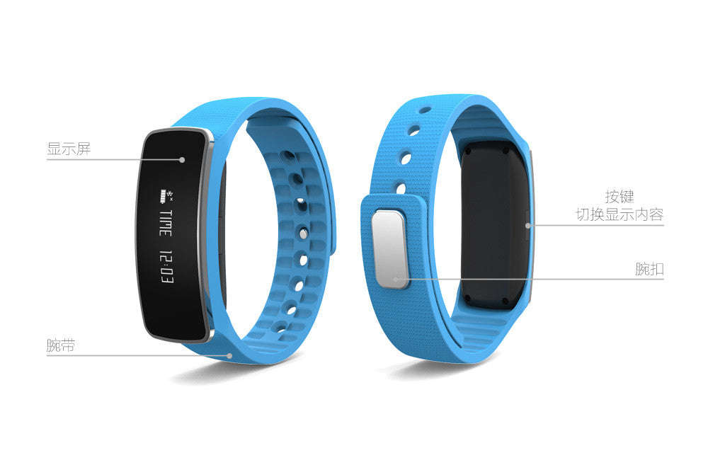 FBH18 Bluetooth Smart Bracelet/Fitness Tracker - Black