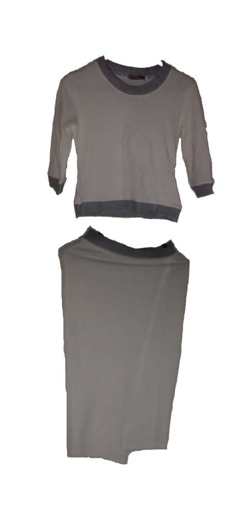 White two-piece Dress