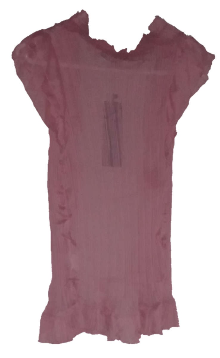 Elegant Soft Pink Chiffon Cardigan