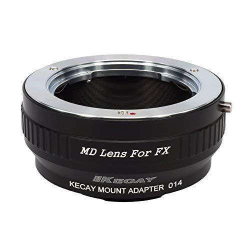 KECAY Lens Mount Adapter for Minolta MD MC Lens To Fujifilm FX Camera Body, Fujifilm FX, X-Pro1, X-E