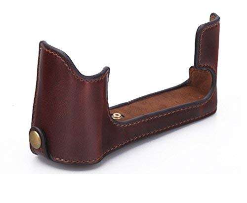 zdMoon Classical New Arrival Half Body Set Cover for Fujifilm Fuji X-T10 XT10 PU Leather Camera Bag