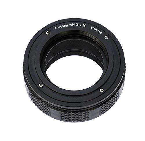 Fotasy M42-FX Helicoid, M42 Screw Mount Lens Adapter/Macro Focusing Helicoid, Compatible with Fujifi