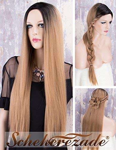 Scheherezade Ombre Blonde Wigs, 27 Honey Blonde Ombre...