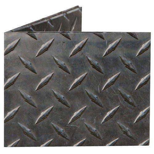 Mighty Wallet Men's Ultra Thin Strong Tyvek Wallet by Dynomighty - Diamond Plate