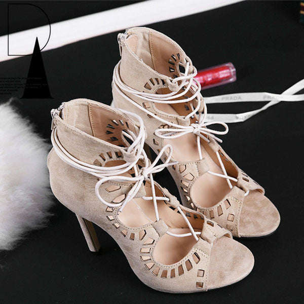 Elegant stylish Apricot shoes - 39 / As shown