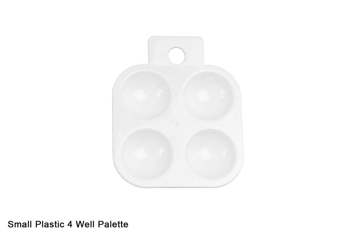 4 Well Plastic Palette
