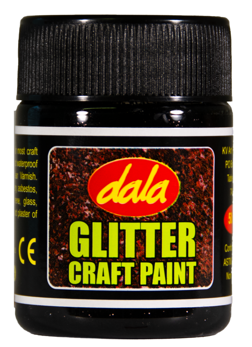 Glitter Craft Paint - 250ml / Silver