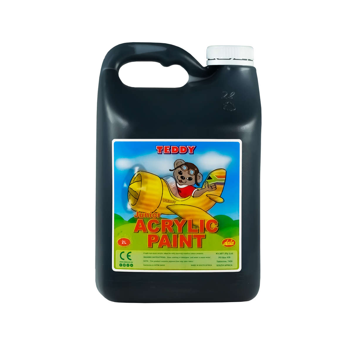 Junior Acrylic - Black / 250 ml