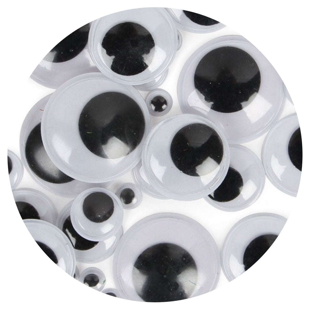 Googley Eyes - 10mm (40 pcs)