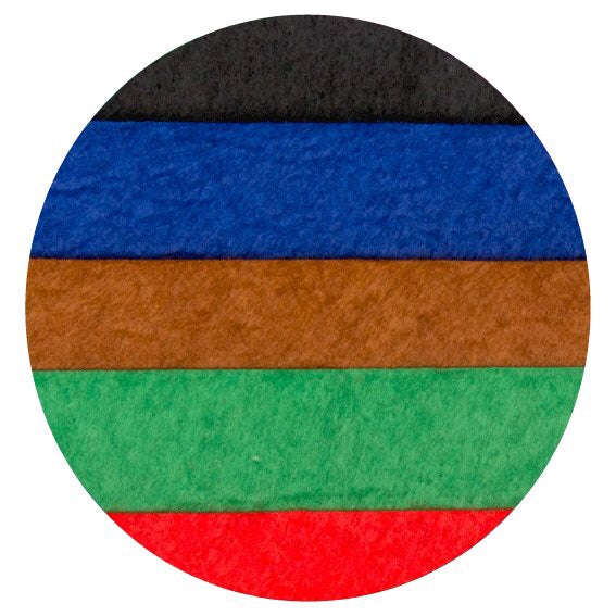 Felt Sheets - Black Felt Sheets - 5PCS