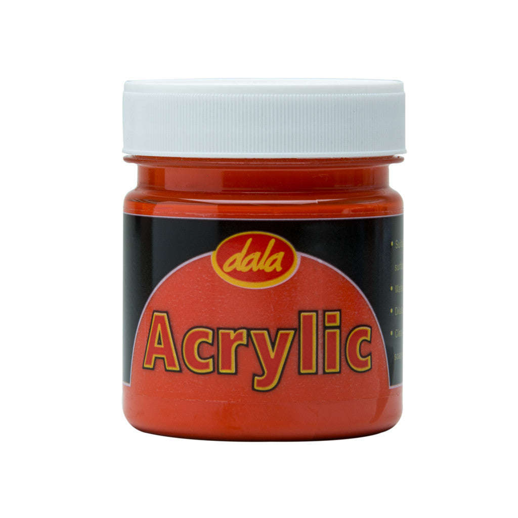 Acrylic Paint - 100 ml Tub / 204 Perm Orange