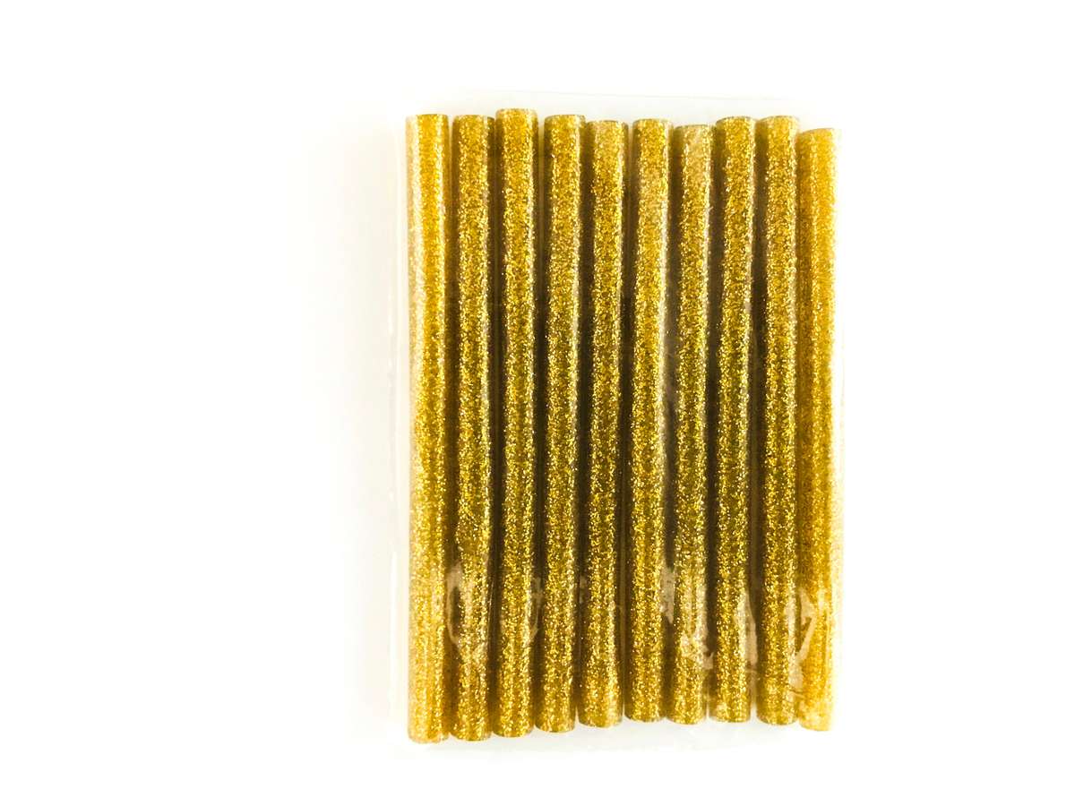 Glue Gun Sticks - Silver Glitter