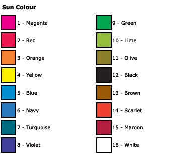 Sun Colour - 1 Litre / Magenta