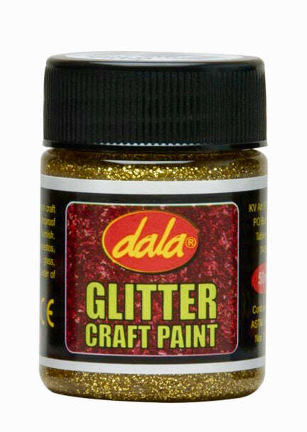 Glitter Craft Paint - 250ml / Silver