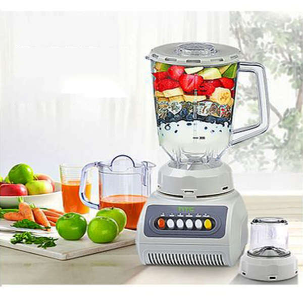 2 in 1 Electric Blender With Mill/Grinder - Blue