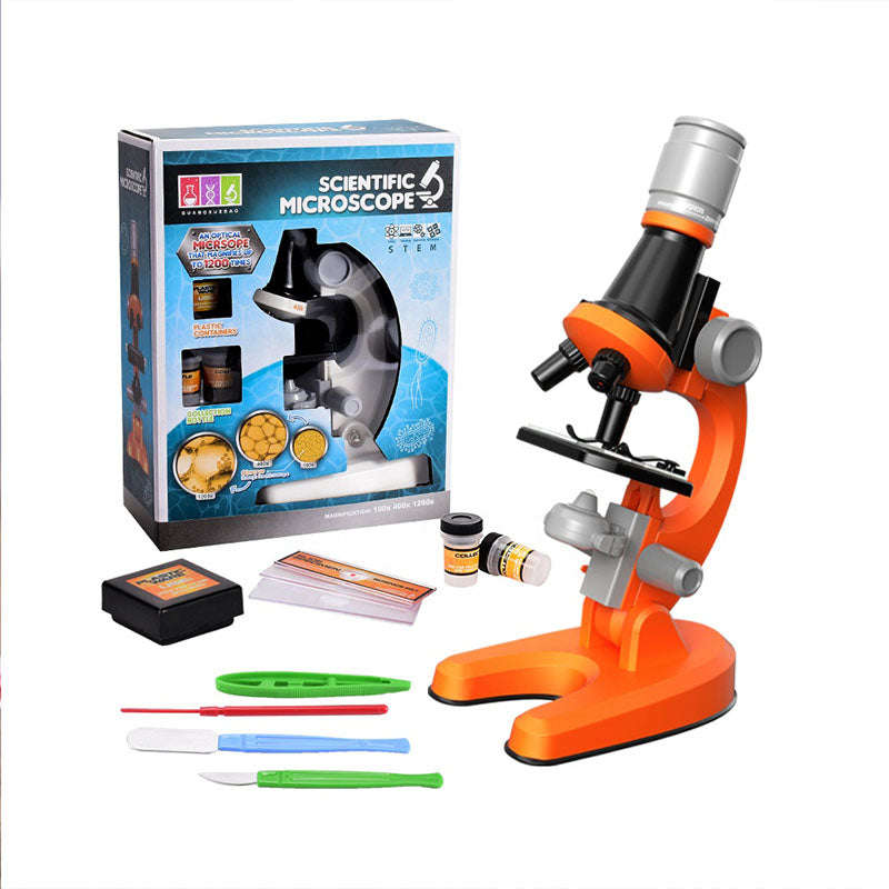 Children Educational Biological Microscope Kit