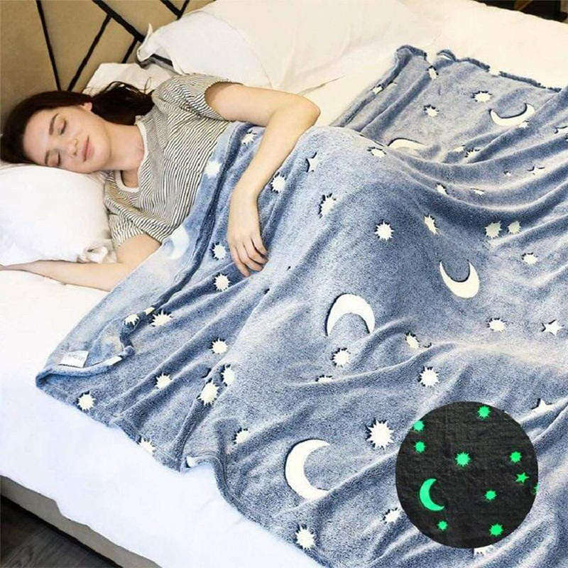 Glow In The Dark Magic Blanket - Boy