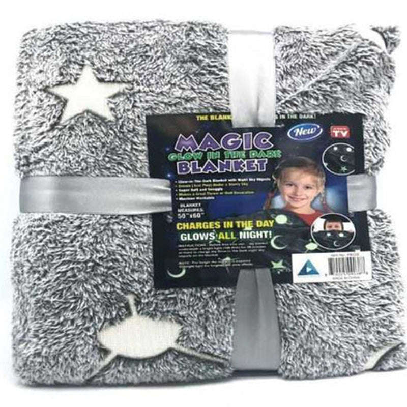 Glow In The Dark Magic Blanket - Boy