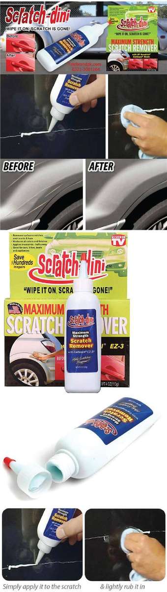 Maximum Strength Scratch Remover for Cars and Appliances
