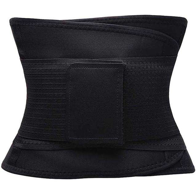 Neoprene Sweat Belt Waist Trainer - Medium-30 / Black & Red