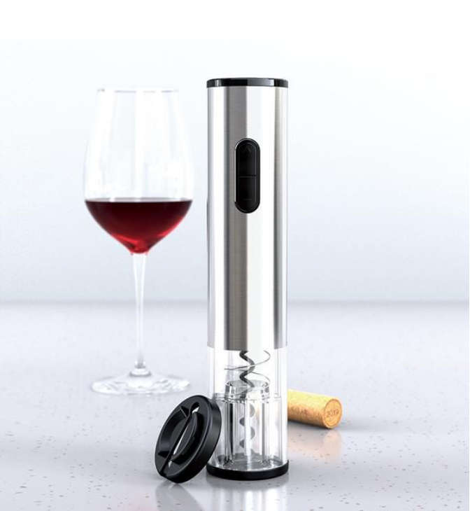 Stainless Steel Rechargeable Electric Wine Opener