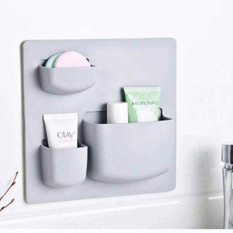 Self Adhesive Home Wall Mountable Storage Shelf Holder