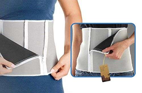 The Adjustable Slimming Belt - ONE SIZE FITS ALL / Bright Grey