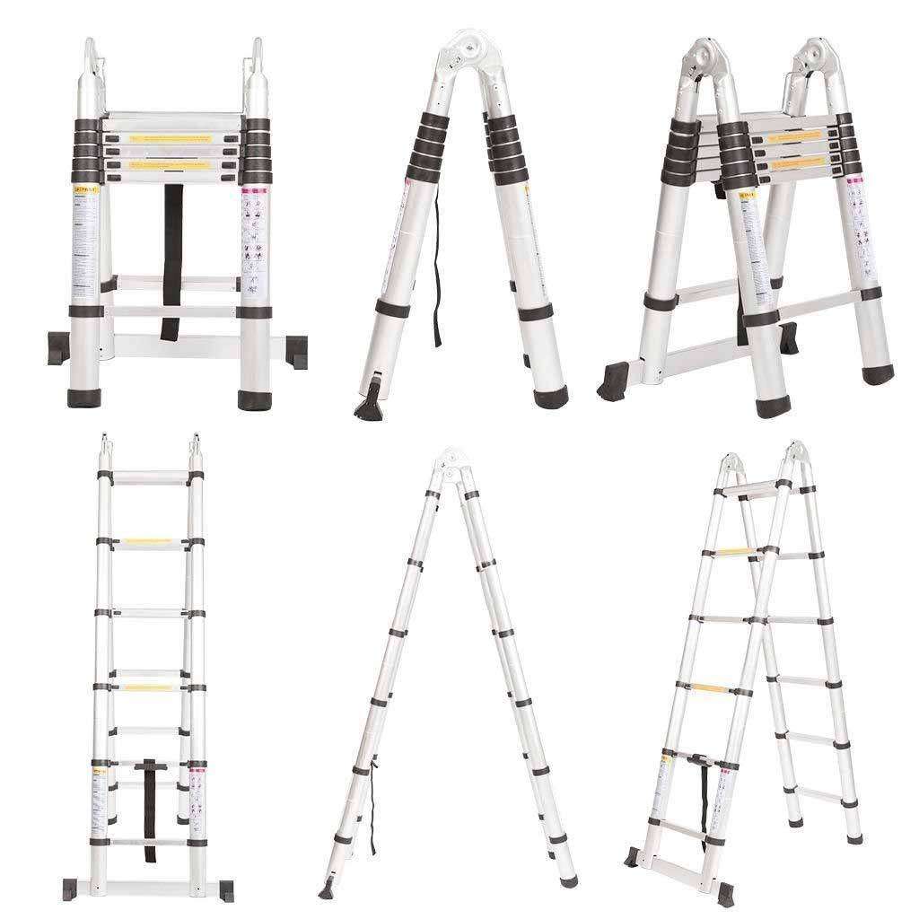 3.8m Telescopic Ladder 1.9M + 1.9M