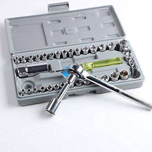 40 Pcs Combination Socket Wrench Set - Large