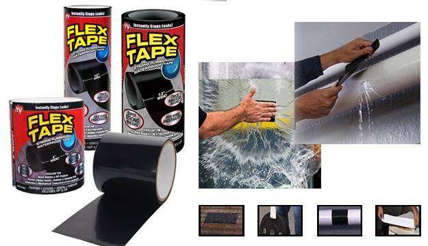 Flex Tape Waterproof Tape 7.2` wide