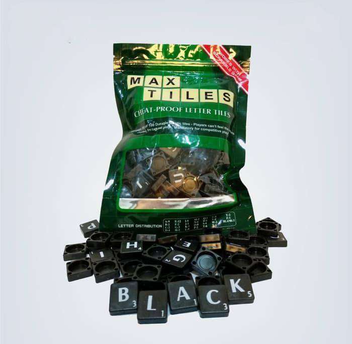 Scrabble Tiles Letters 100 Set of Game Pcs - Pink