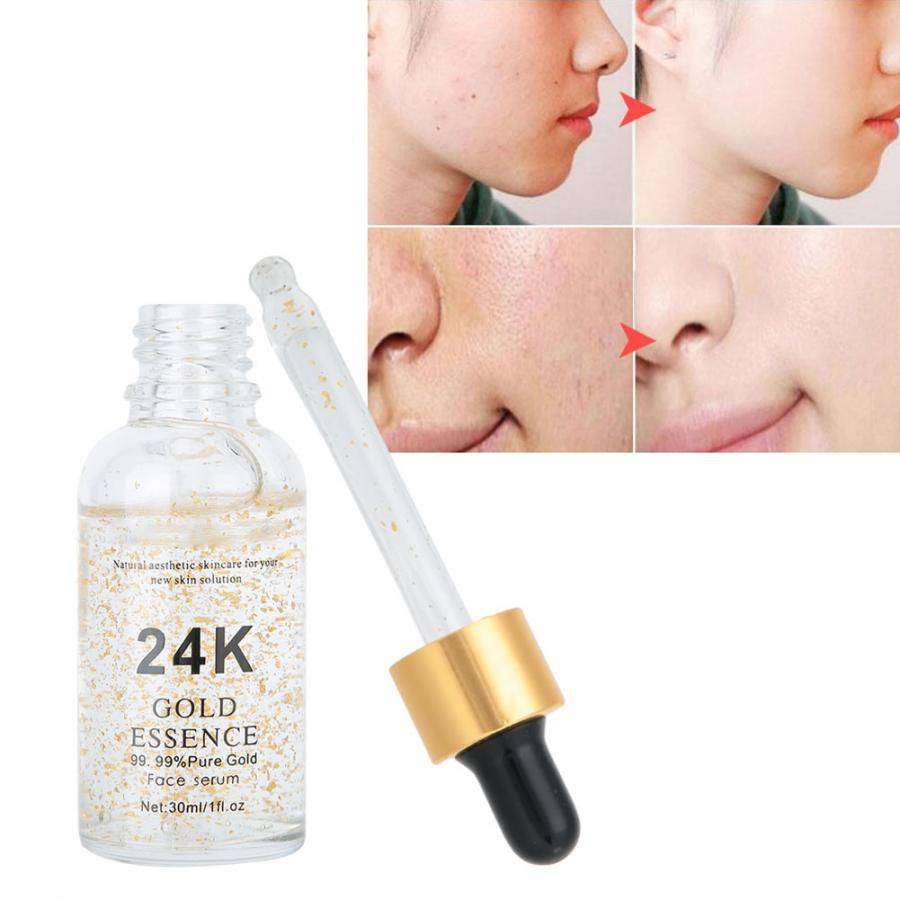 24k Gold Face Serum for Smooth Skin