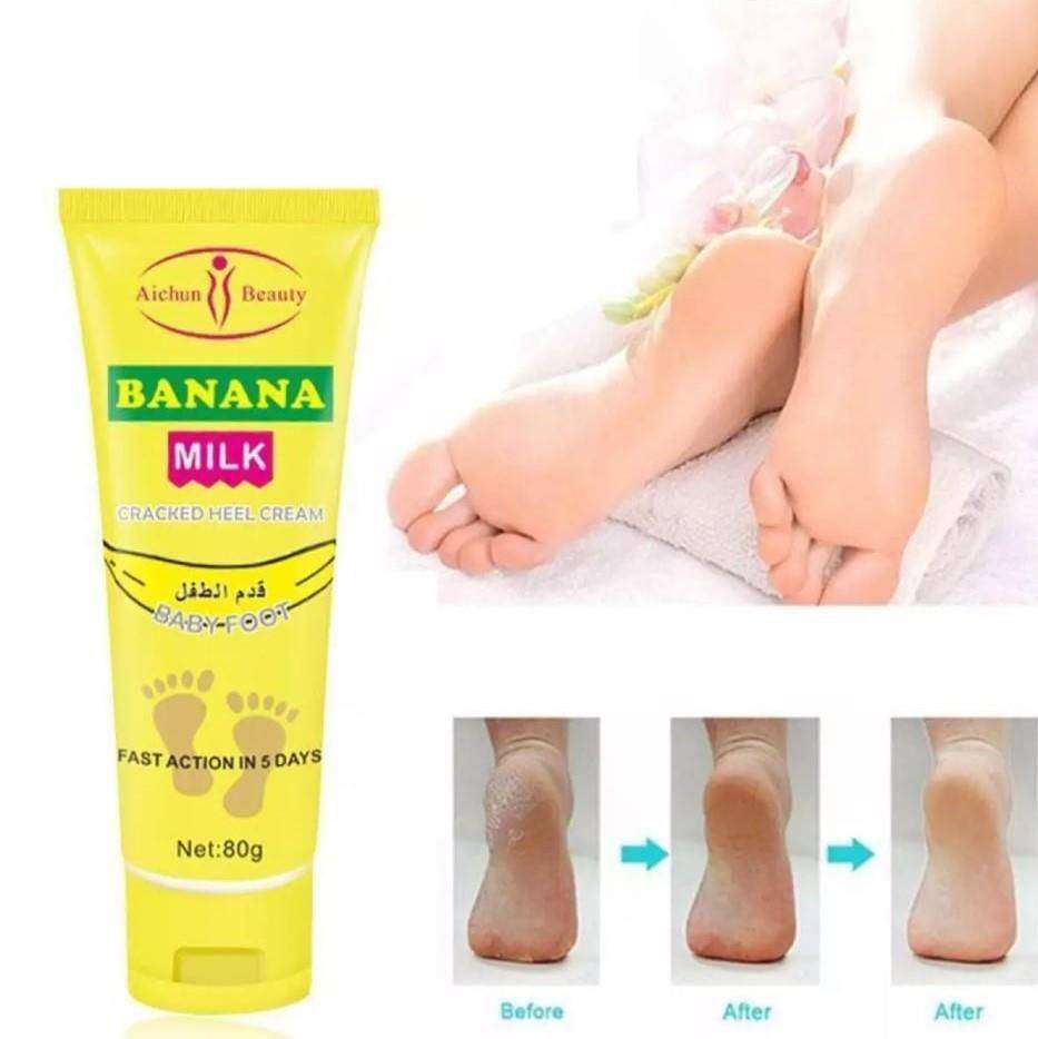 Banana Milk Cracked Heel Cream