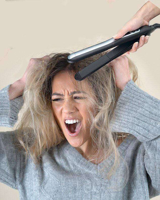 Mini Portable Hair Straightener
