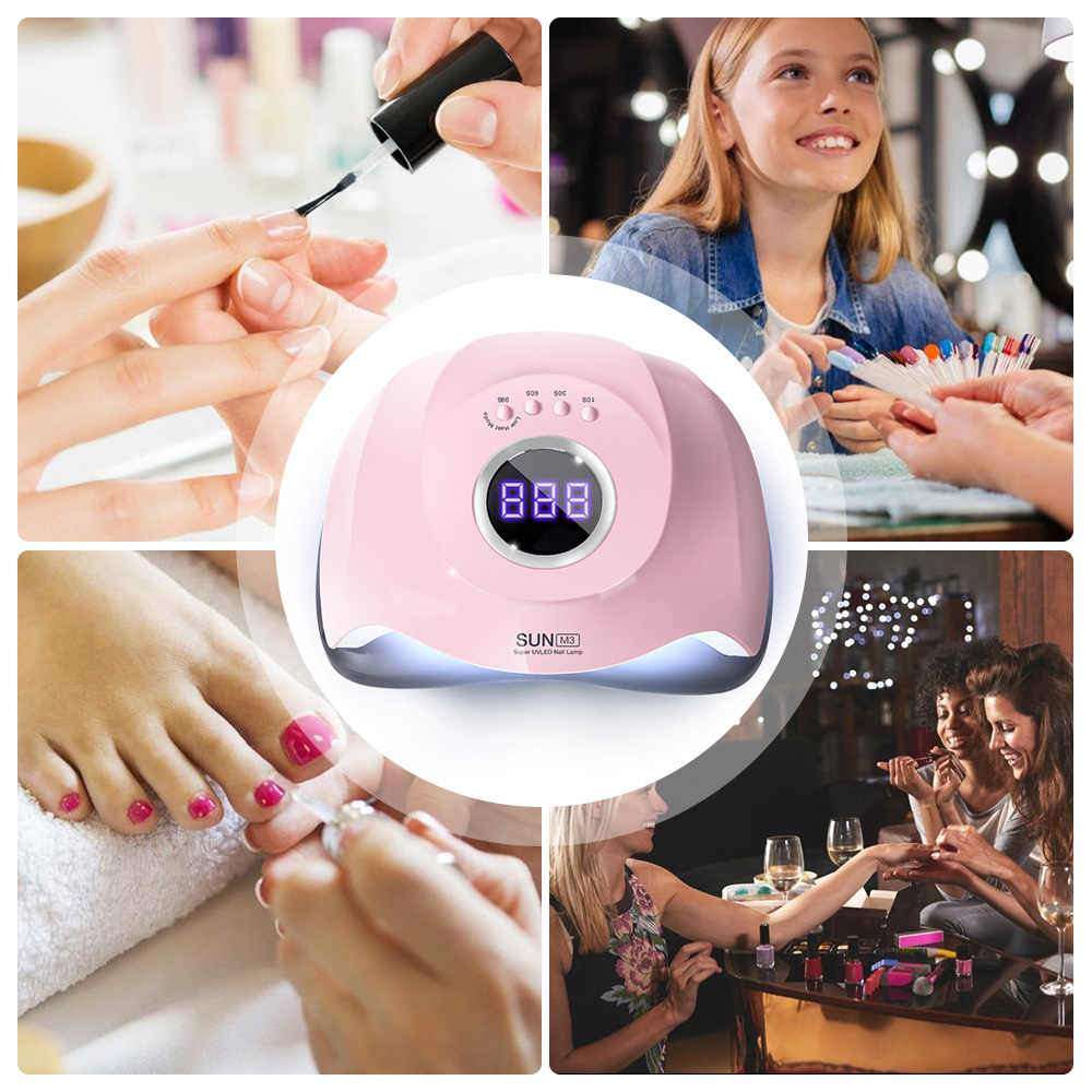 Nail Dryer with LCD Screen and 45 LEDs for Gel Polish Curing
