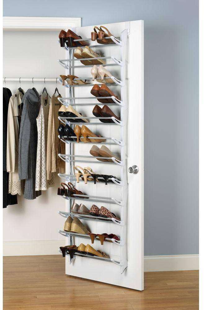 36 Pairs Over Door Shoe Rack
