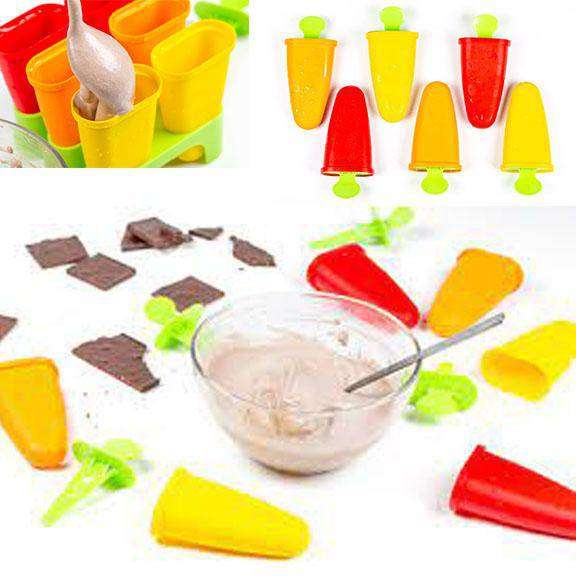 Creative rocket ice cream mold