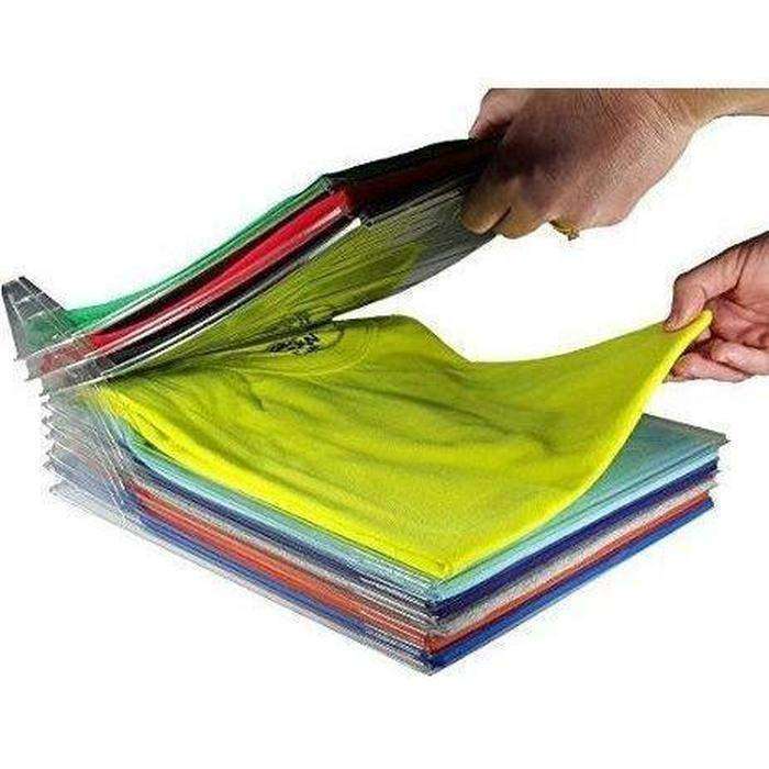 EZSTAX Closet Organizer T-shirt Folder