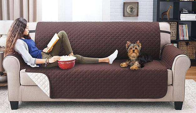 Reversible Double Seater Couch Cover