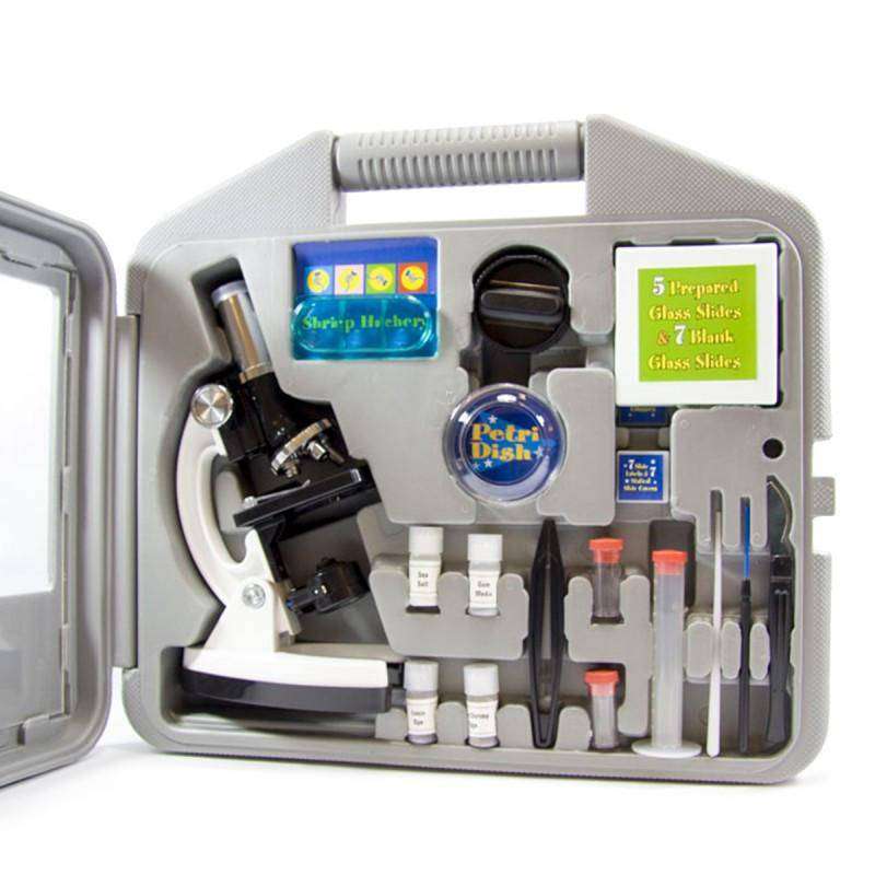 Portable Science Biological Microscope Set
