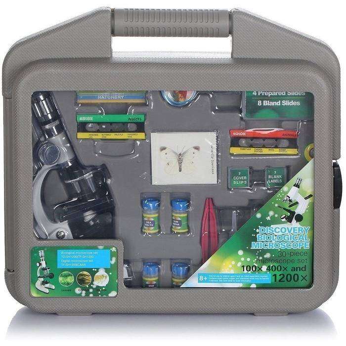 Portable Science Biological Microscope Set