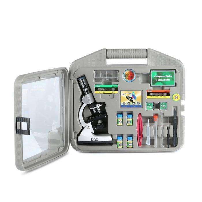 Portable Science Biological Microscope Set