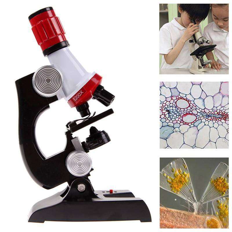 Portable Science Biological Microscope Set