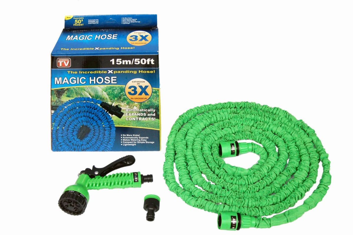 3x Expandable Hose Pipe 50ft