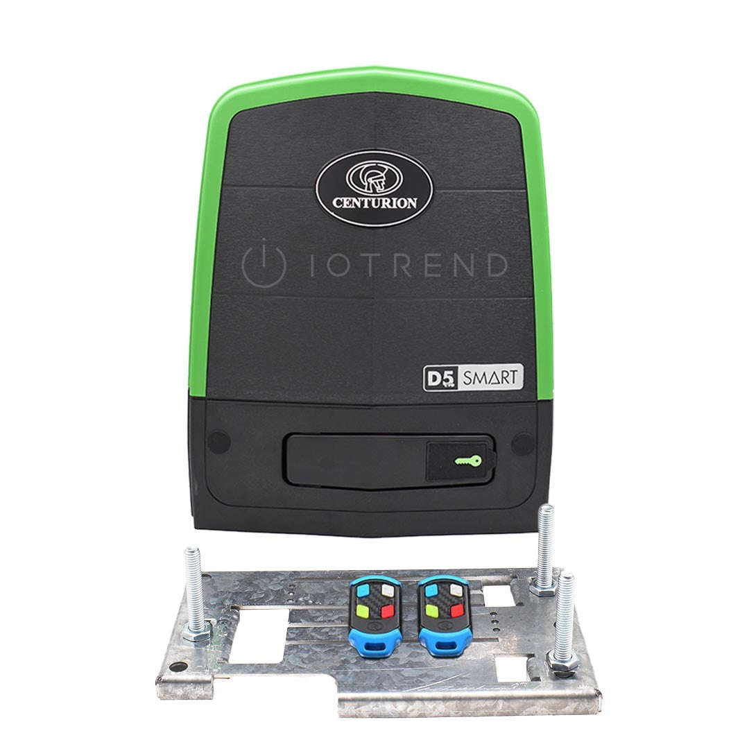 Centurion D5 Evo SMART Gate Motor with Remotes and Base Plate