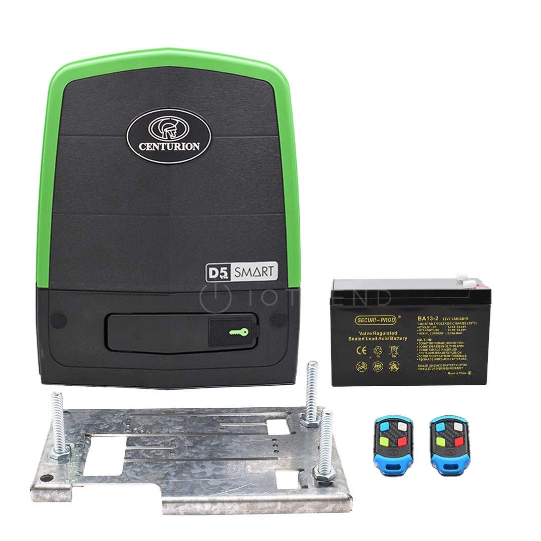 Centurion D5 Evo SMART Sliding Gate Motor with Battery