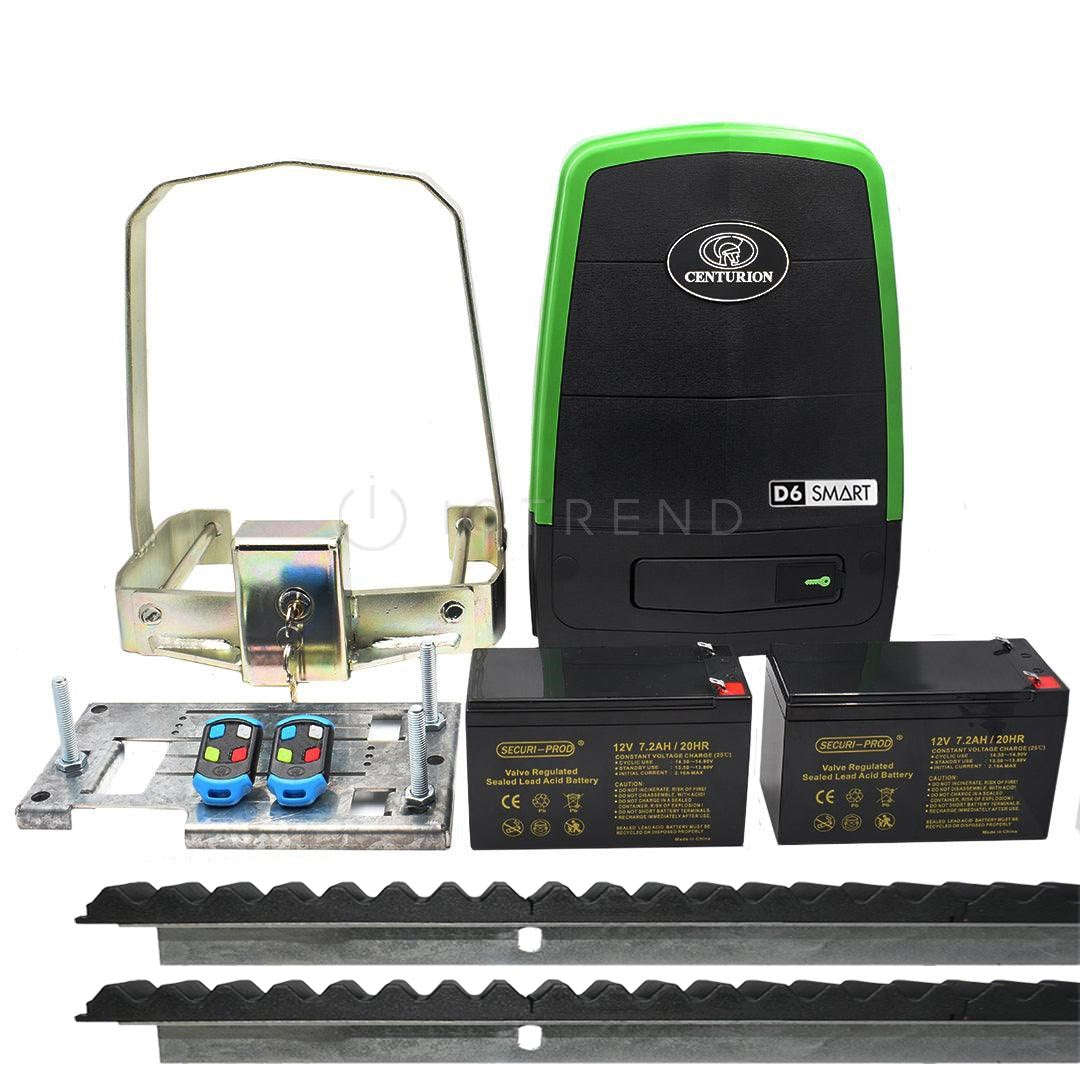 Centurion D6 SMART Kit with Angle Nylon Rack and Anti-Theft Bracket