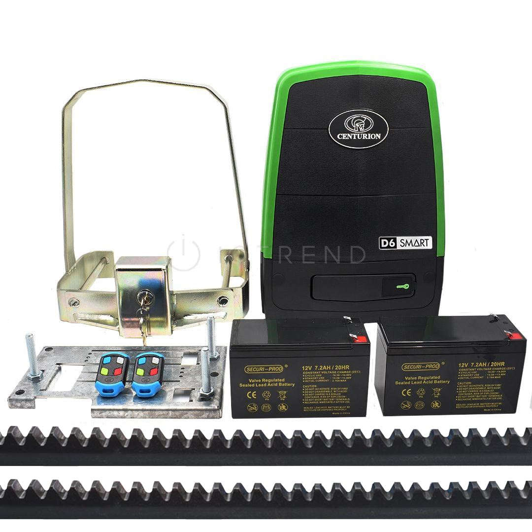 Centurion D6 SMART Kit with Steel Rack and Anti-Theft Bracket